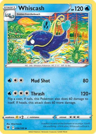 Whiscash (36)/189 Uncommon