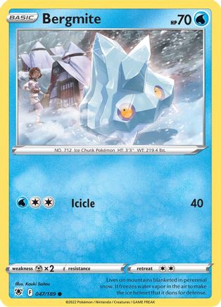 Bergmite (47)/189 Common