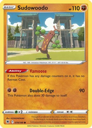 Sudowoodo (74)/189 Common
