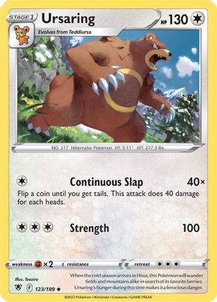 Ursaring (123)/189 Uncommon
