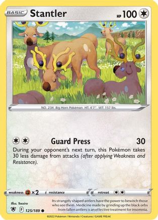 Stantler (125)/189 Common
