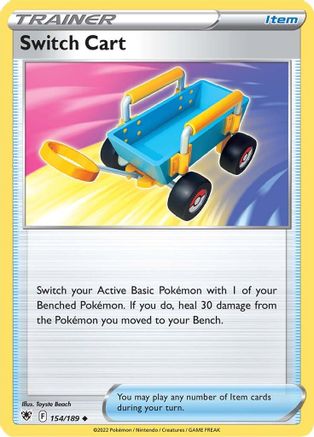 Switch Cart (154)/189 Uncommon Reverse Holofoil