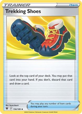 Trekking Shoes (156)/189 Uncommon Reverse Holofoil