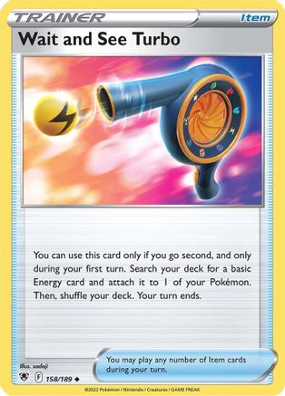 Wait and See Turbo (158)/189 Uncommon