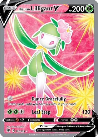 Hisuian Lilligant V (Full Art) (162)/189 Ultra Rare Holofoil