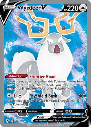 Wyrdeer V (Full Art) (180)/189 Ultra Rare Holofoil
