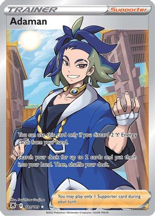 Adaman (Full Art) (181)/189 Ultra Rare Holofoil
