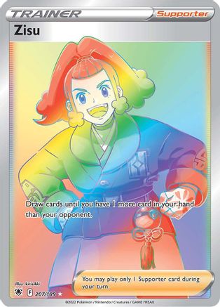 Zisu (Secret) (207)/189 Secret Rare Holofoil