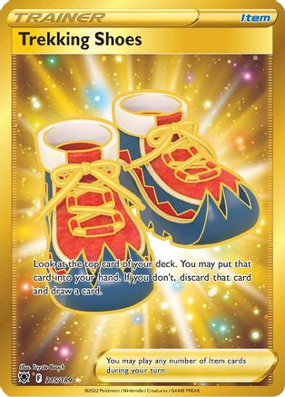 Trekking Shoes (Secret) (215)/189 Secret Rare Holofoil