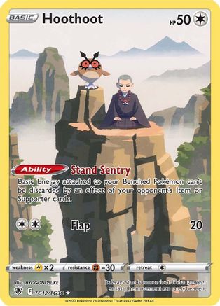 Hoothoot (TG12)/30 Ultra Rare Holofoil