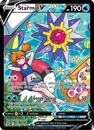 Starmie V (TG13)/30 Ultra Rare Holofoil