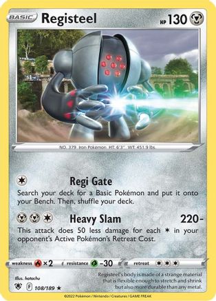 Registeel (108)/189 Rare