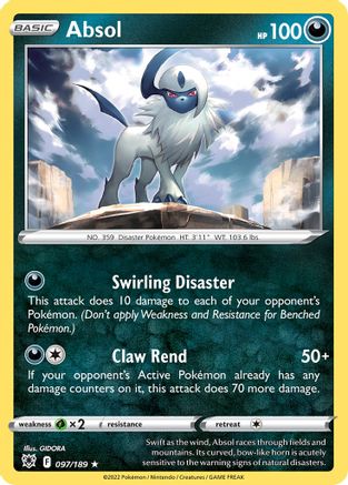 Absol - 097/189 (97) Rare