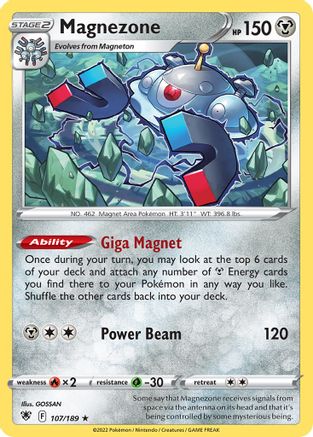 Magnezone - 107/189 (107) Rare