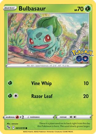 Bulbasaur (1)/78 Common Reverse Holofoil