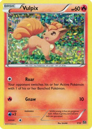 Vulpix - 1/12/12 Promo Holofoil