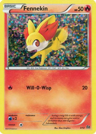 Fennekin - 3/12/12 Promo Holofoil
