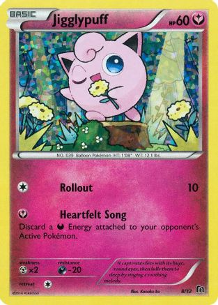 Jigglypuff - 8/12 (8)/12 Promo Holofoil