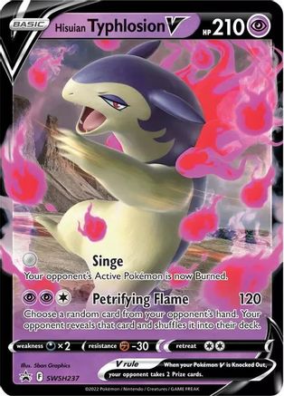 Hisuian Typhlosion V - SWSH237 (SWSH237)/307 Promo Holofoil