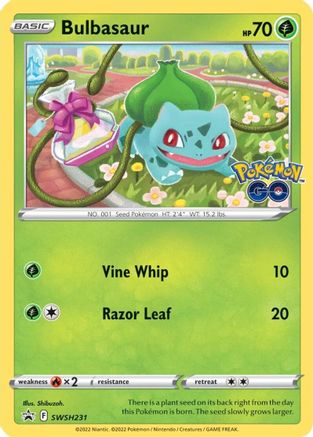 Bulbasaur - SWSH231 (SWSH231)/307 Promo Holofoil
