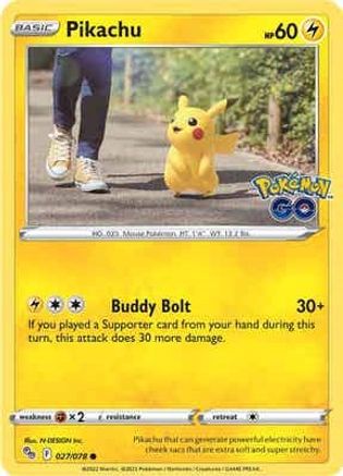 Pikachu (27) (27)/78 Common Reverse Holofoil