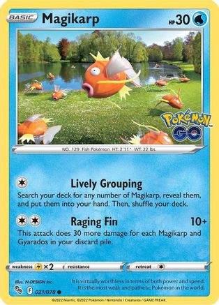 Magikarp (21)/78 Common