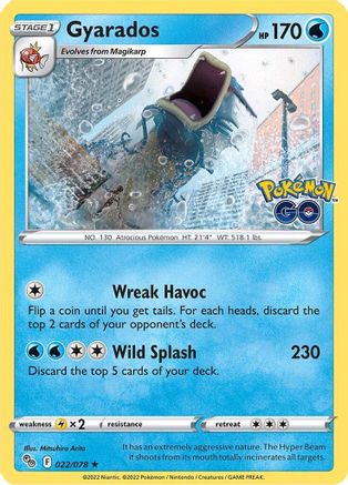 Gyarados (22)/78 Holo Rare Reverse Holofoil