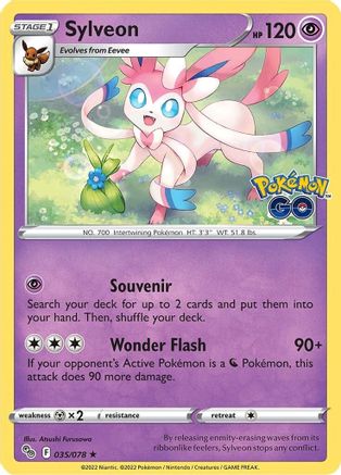 Sylveon (35)/78 Holo Rare Reverse Holofoil
