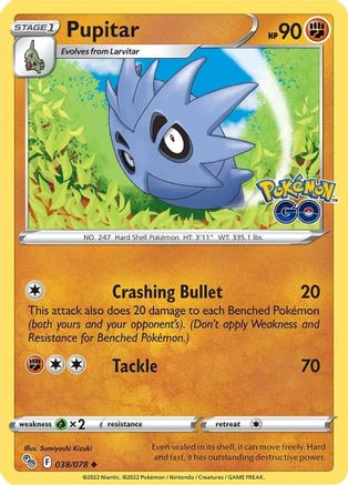 Pupitar (38)/78 Uncommon