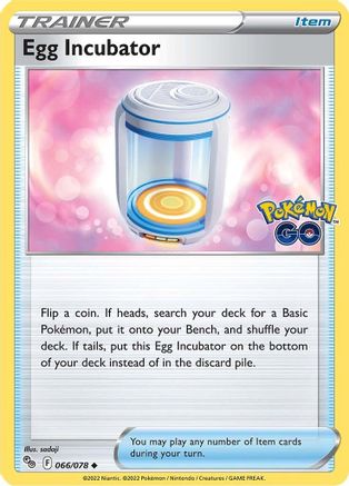 Egg Incubator (66)/78 Uncommon Reverse Holofoil