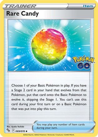Rare Candy (69)/78 Uncommon Reverse Holofoil