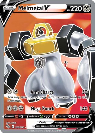 Melmetal V (Full Art) (75)/78 Ultra Rare Holofoil