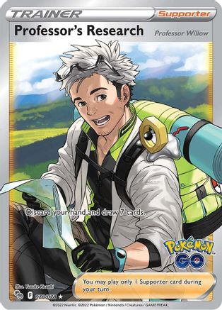 Professor's Research (Full Art) (78)/78 Ultra Rare Holofoil
