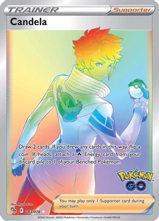 Candela (Secret) (83)/78 Secret Rare Holofoil