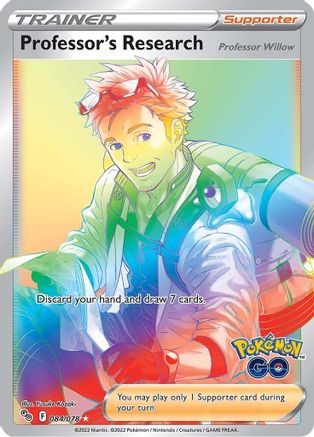 Professor's Research (Secret) (84)/78 Secret Rare Holofoil