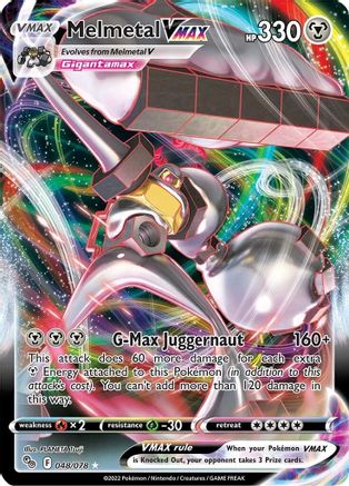 Melmetal VMAX (48)/78 Ultra Rare Holofoil