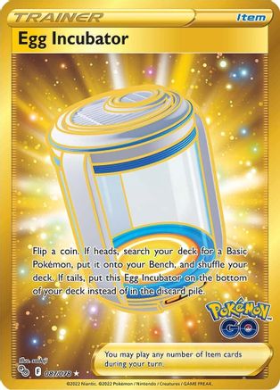 Egg Incubator (Secret) (87)/78 Secret Rare Holofoil