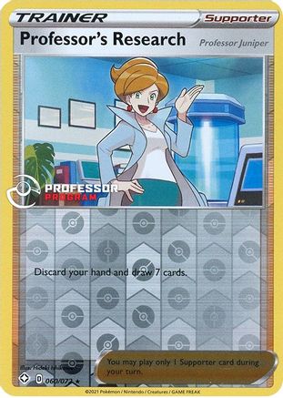 Professor's Research - 060/072 (2021) (60) Promo Reverse Holofoil