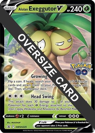 Alolan Exeggutor V - SWSH225 (SWSH225) Promo Holofoil