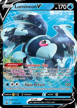 Lumineon V - SWSH250 (SWSH250)/307 Promo Holofoil