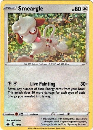 Smeargle - 15/15 (15) Promo Holofoil
