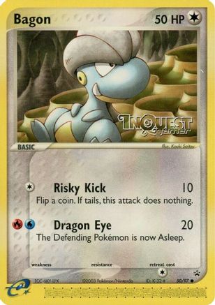 Bagon - 50/97 (InQuest Gamer) (50) Promo