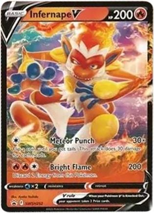 Infernape V - SWSH252 (SWSH252)/307 Promo Holofoil