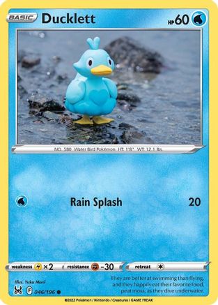 Ducklett (46)/196 Common Reverse Holofoil