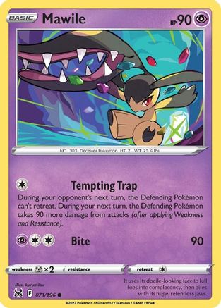 Mawile (71)/196 Common Reverse Holofoil