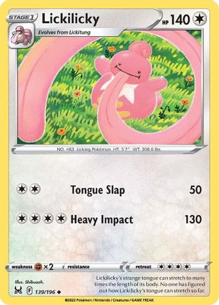 Lickilicky (139)/196 Uncommon