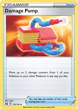 Damage Pump (156)/196 Uncommon Reverse Holofoil