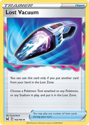 Lost Vacuum (162)/196 Uncommon Reverse Holofoil