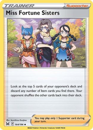 Miss Fortune Sisters (164)/196 Uncommon Reverse Holofoil