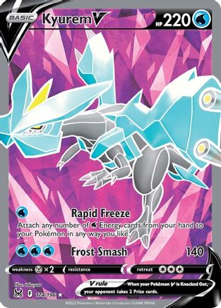 Kyurem V (Full Art) (174)/196 Ultra Rare Holofoil